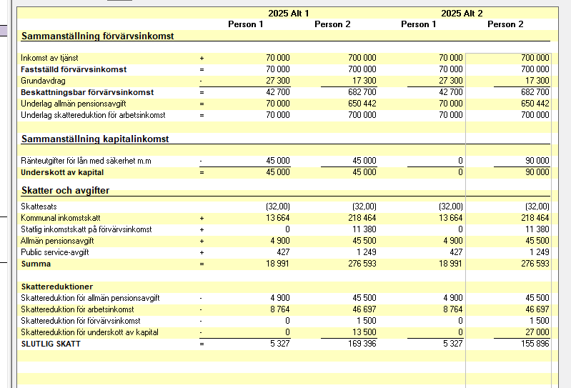 Bild från Visma Skatteprogram